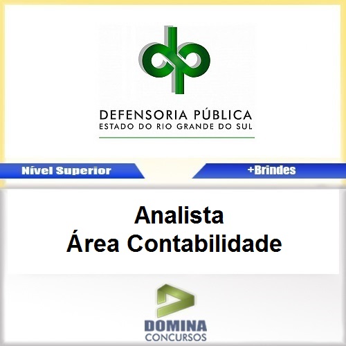 Apostila DPE RS 2017 Analista Área Contabilidade