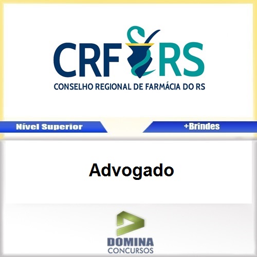 Apostila Concurso CRF RS 2017 Advogado PDF