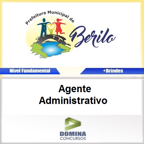 Apostila Berilo MG 2017 Agente Administrativo