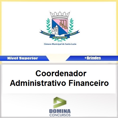 Apostila Santa Luzia MG Coordenador ADM Financeiro