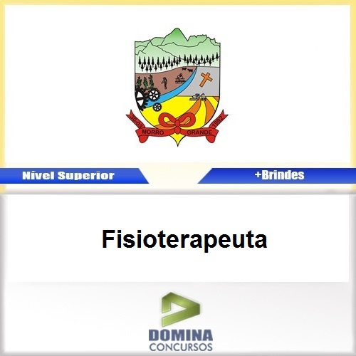 Apostila Morro Grande SC 2017 Fisioterapeuta