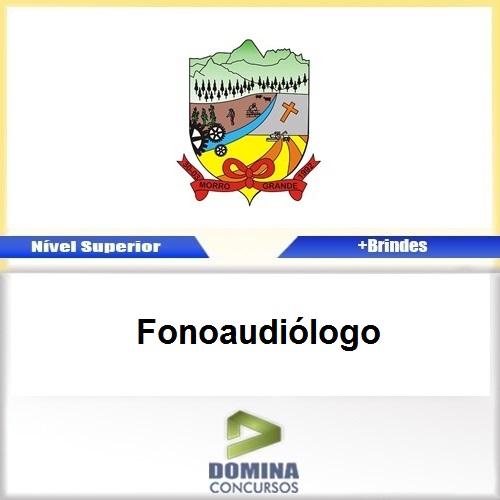 Apostila Morro Grande SC 2017 Fonoaudiólogo