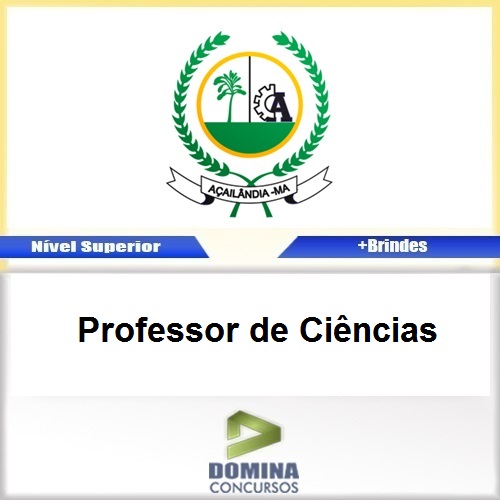 Apostila Açailândia MA 2017 Professor de Ciências