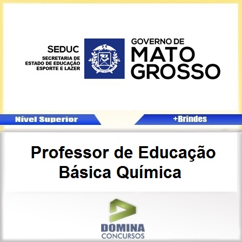 Apostila SEDUC MT 2017 Professor de Química