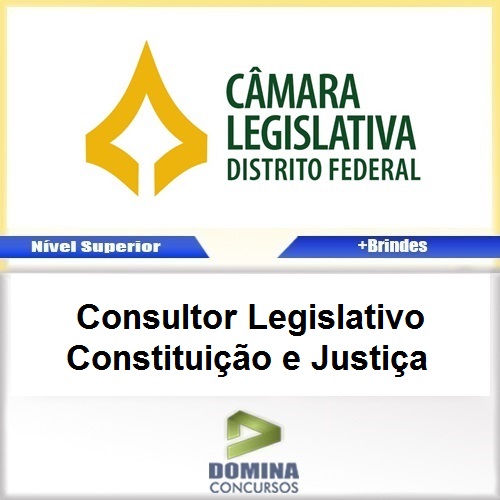 Apostila CLDF 2017 Consultor LEGISL Constituição Justiça