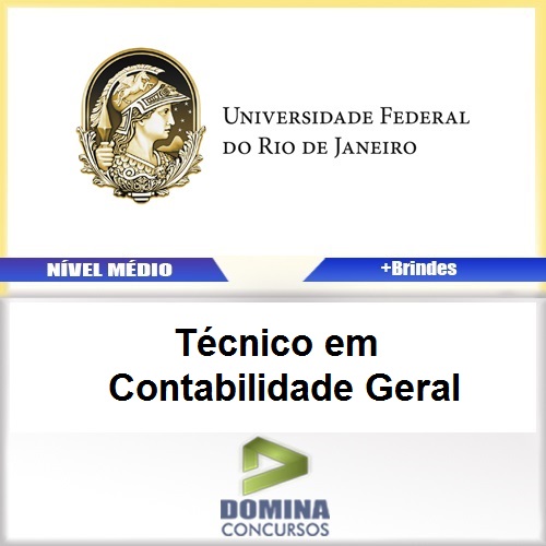 Apostila UFRJ 2017 Técnico em Contabilidade Geral