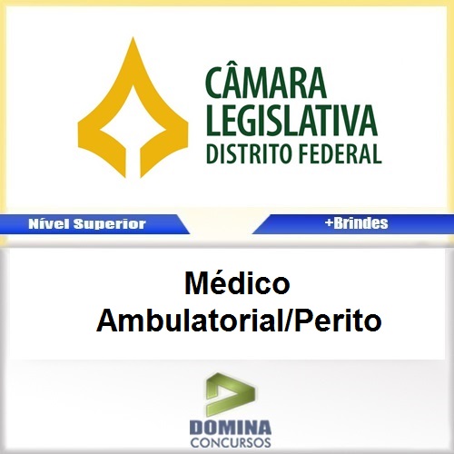 Apostila CLDF 2017 Médico Ambulatorial Perito