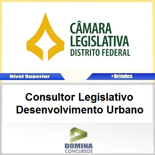 Apostila CLDF 2017 Consultor LEGISL DESENV Urbano