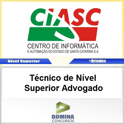 Apostila CIASC 2017 Técnico Superior Advogado