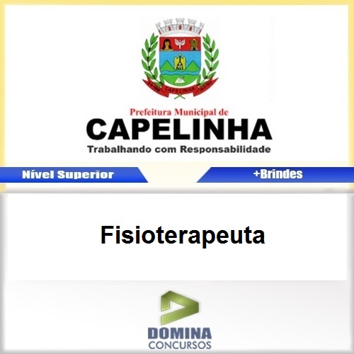 Apostila Concurso Capelinha MG 2017 Fisioterapeuta