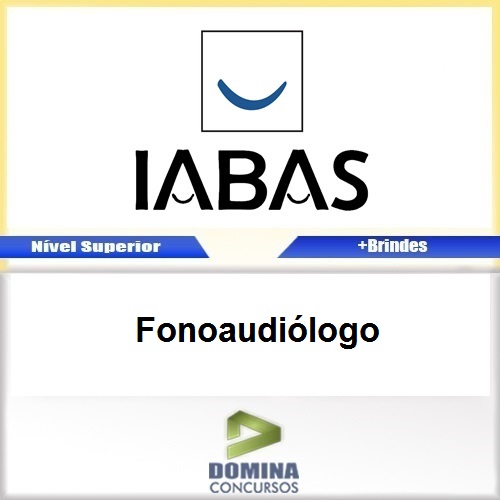 Apostila Concurso IABAS RJ 2017 Fonoaudiólogo