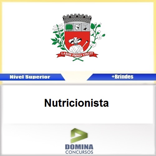 Apostila Pres Prudente 2017 Nutricionista