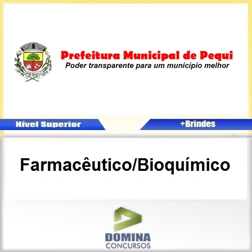 Apostila Pequi MG 2017 Farmacêutico Bioquímico