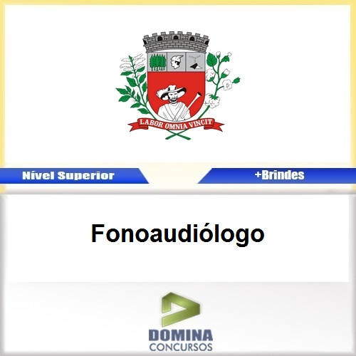 Apostila Pres Prudente 2017 Fonoaudiólogo