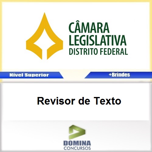 Apostila Concurso CLDF 2017 Revisor de Texto