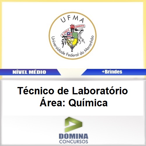 Apostila UFMA 2017 Técnico de Laboratório Química