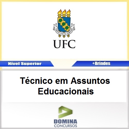 Apostila UFC 2017 Técnico em Assuntos Educacionais