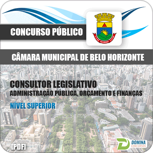 Apostila BH MG 2017 Consultor Legislativo ADM Orçamento Finanças