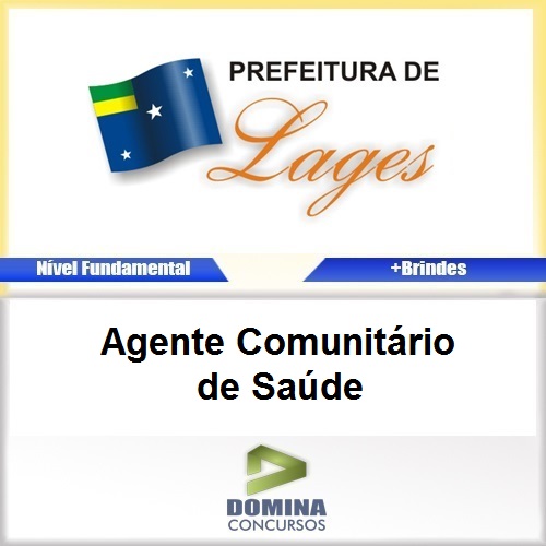 Apostila Lages SC 2017 Agente Comunitário de Saúde PDF