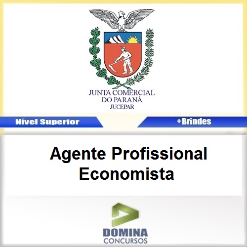 Apostila JUCEPAR PR 2017 Agente Profissional Economista