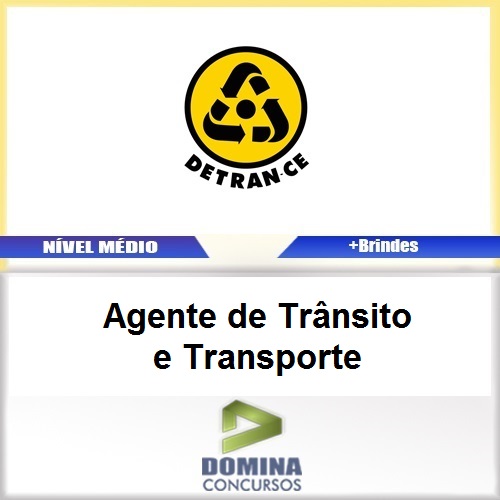 Apostila DETRAN CE 2017 Agente de Trânsito e Transporte