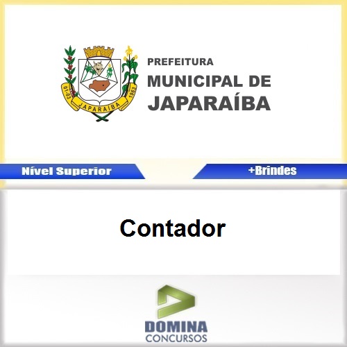 Apostila Concurso Japaraíba MG 2017 Contador Download