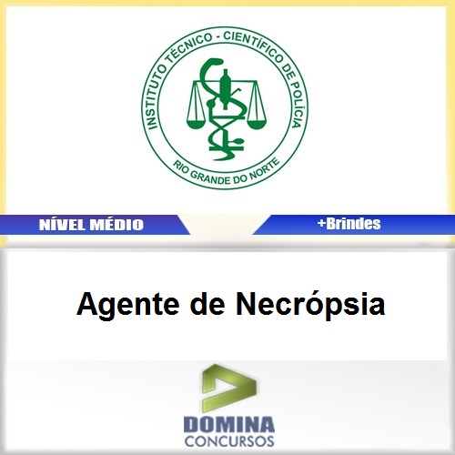 Apostila Concurso ITEP RN 2017 Agente de Necrópsia PDF