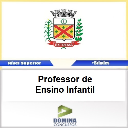 Apostila Extrema MG 2017 Professor de Ensino Infantil