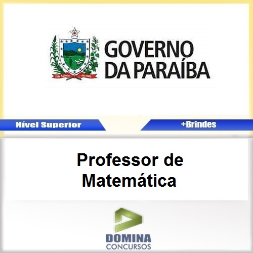 Apostila Concurso SEE PB 2017 Professor de Matemática