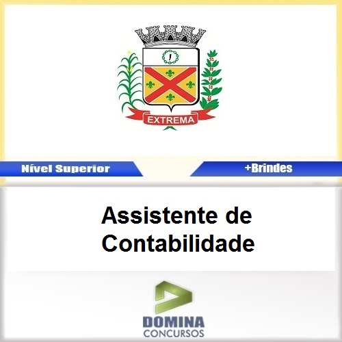 Apostila Extrema MG 2017 Assistente de Contabilidade PDF