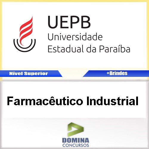 Apostila Concurso UEPB 2017 Farmacêutico Industrial