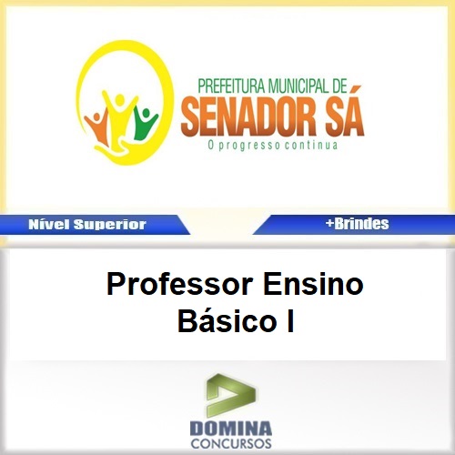 Apostila Senador de Sá CE 2017 Professor Ensino Básico I