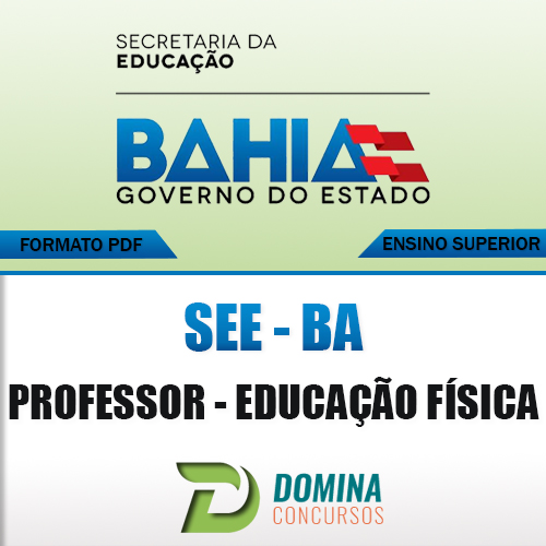 Apostila Concurso SEE BA 2017 Professor de Educação Física