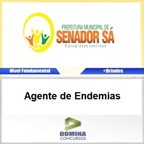 Apostila Concurso Senador de Sá CE 2017 Agente de Endemias