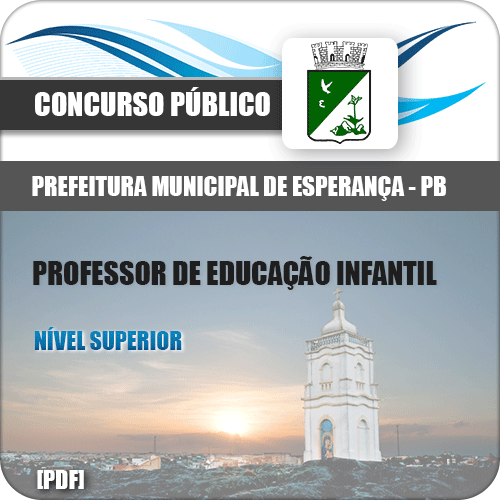 Apostila Pref Esperança PB 2017 Professor de Educação Infantil