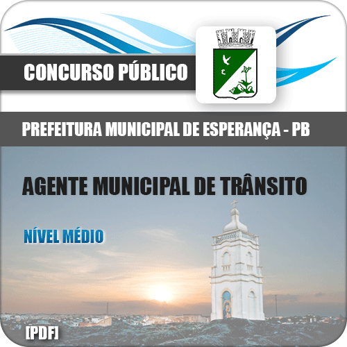 Apostila Pref Esperança PB 2017 Agente Municipal de Trânsito