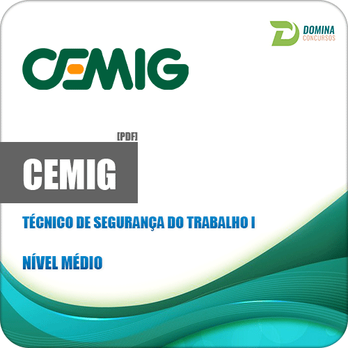 Apostila CEMIG MG 2018 Técnico de Segurança do Trabalho I