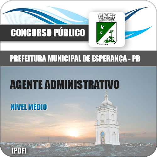 Apostila Concurso Pref Esperança PB 2017 Agente Administrativo