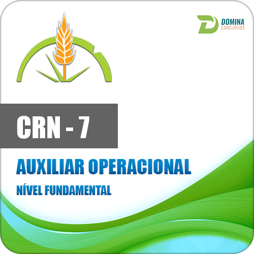 Apostila CRN 7 Região 2017 Auxiliar Operacional