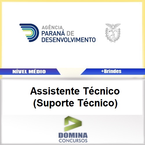 Apostila APD PR 2017 Assistente Técnico Suporte Técnico