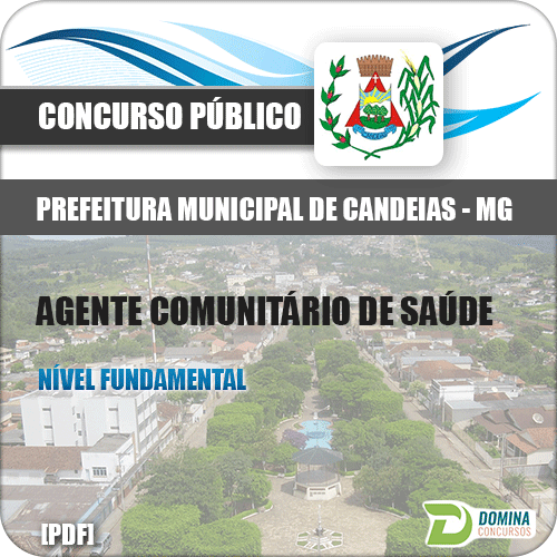 Apostila Pref Candeias MG 2017 Agente Comunitário de Saúde