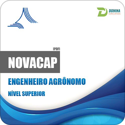 Apostila Concurso NOVACAP DF 2018 Engenheiro Agrônomo