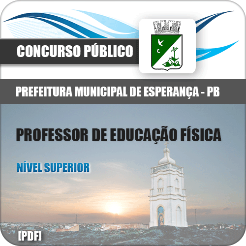 Apostila Pref Esperança PB 2017 Professor de Educação Física