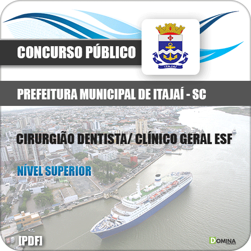 Apostila Concurso Pref de Itajaí SC 2018 Cirurgião Dentista