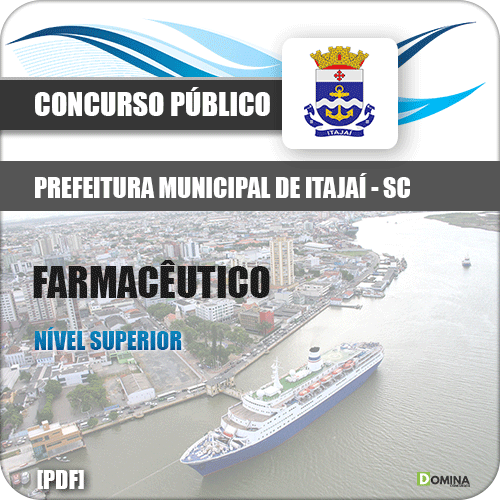 Apostila Concurso Prefeitura de Itajaí SC 2018 Farmacêutico