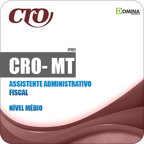 Apostila CRO MT 2018 Assistente Administrativo Fiscal