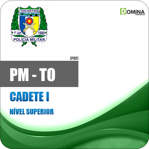 Apostila PM TO 2018 Cadete I