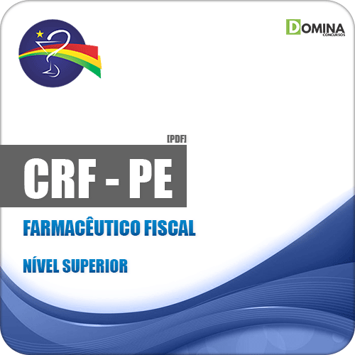 Apostila CRF PE 2018 Farmacêutico Fiscal