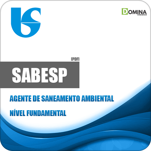 Apostila SABESP 2018 Agente de Saneamento Ambiental