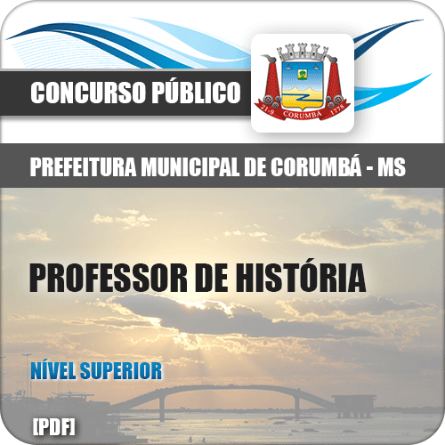 Apostila Pref Corumbá 2018 Professor de História